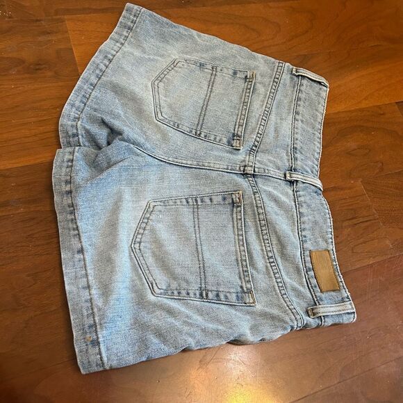 Tommy‎ Hilfiger vintage women's denim jean mom short size 8 double button - Picture 4 of 9